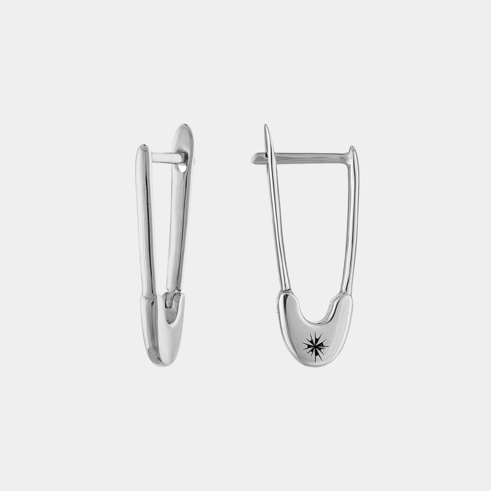 Safety Pin Earrings